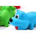 Pig Cartoon Chew Toy Rubber Squeaky Sound Toy